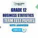 Grade 12 Business Statistics Term Test Papers