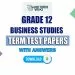 Grade 12 Business Studies Term Test Papers