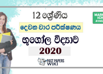 Grade 12 Geography Second Term Test Paper with Answers 2020