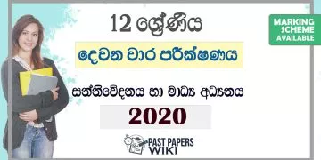 Grade 12 Media Second Term Test Paper with Answers 2020