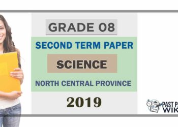 Grade 08 Science 2nd Term Test Paper 2019 - English Medium | North Central Province