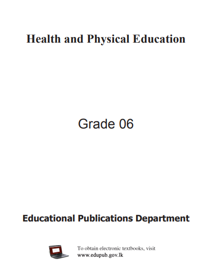 Grade 06 Health And Physical Education textbook | English Medium – New Syllabus