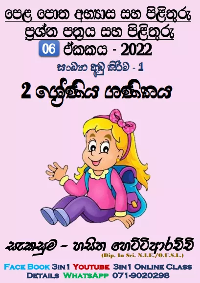 Sankaya Adu Kirima Grade 02 Mathematics Unit 06 | Questions And Answers