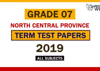2019 North Central Province Grade 07 2nd Term Test Papers