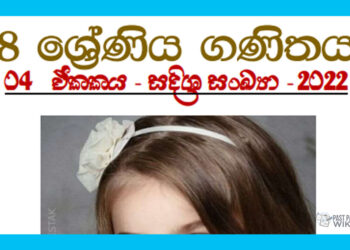 Grade 08 Mathematics Unit 04 | Directed Numbers