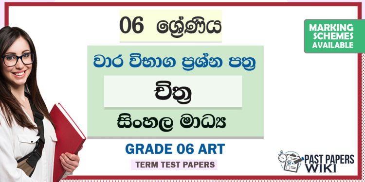 Grade 06 Art Term Test Papers | Sinhala Medium