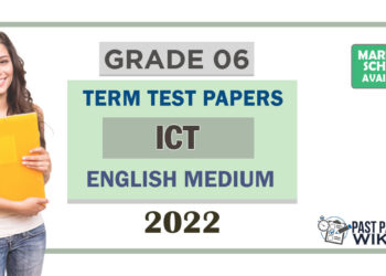 Grade 06 ICT Term Test Papers | English Medium