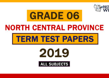2019 North Central Province Grade 06 2nd Term Test Papers