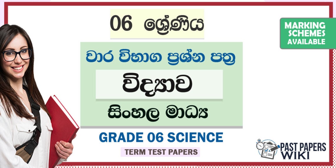 Grade 06 Science Term Test Papers | Sinhala Medium