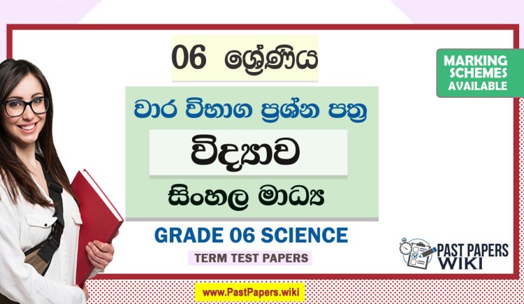 Grade 06 Science Term Test Papers | Sinhala Medium