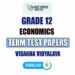 Visakha Vidyalaya Grade 12 Economics Term Test Papers