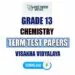Visakha Vidyalaya Grade 13 Chemistry Term Test Papers