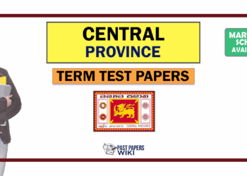 Central Province Term Test Papers