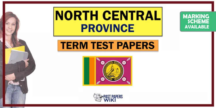 North Central Province Term Test Papers