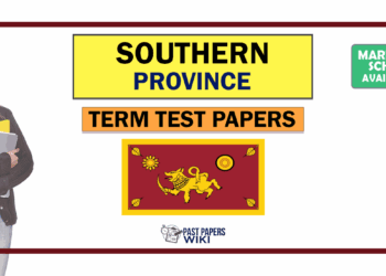 Southern Province Term Test Papers
