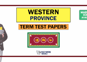 Western Province Term Test Papers