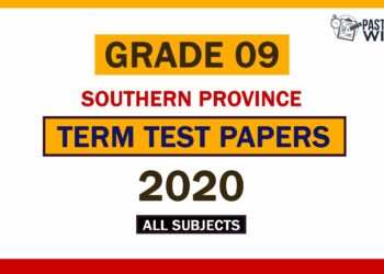 2020 Southern Province Grade 09 3rd Term Test Papers