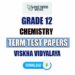 Visakha Vidyalaya Grade 12 Chemistry Term Test Papers