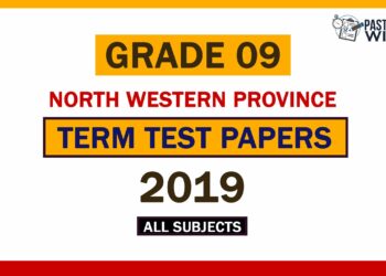 2019 North Western Province Grade 09 3rd Term Test Papers