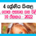 Sawanige Dinapothin Grade 04 Sinhala Unit 10 | Questions And Answers