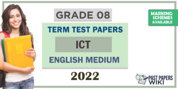 Grade 08 ICT Term Test Papers | English Medium