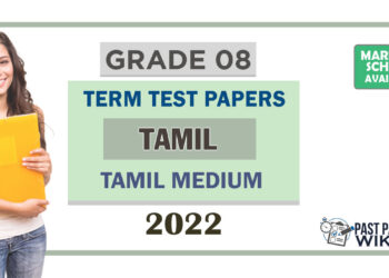 Grade 08 Tamil Language Term Test Papers