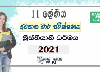 Uva Province Grade 11 Christianity 3rd Term Test Paper 2021 - Sinhala Medium