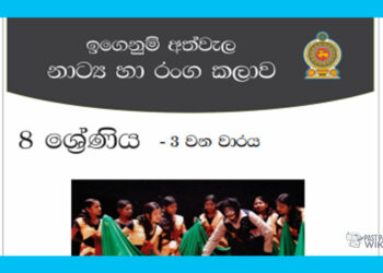Grade 08 Drama Short Note in Sinhala(3rd Term)
