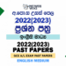 2022(2023) A/L Past Papers and Marking Schemes(English Medium)