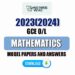 2023(2024) O/L Mathematics Model Papers with Answers