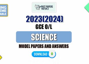 2023(2024) O/L Science Model Papers with Answers | Tamil Medium