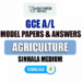 2023 A/L Agricuture Model Papers with Answers