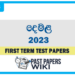 Grade 03 Tamil Language First Term Test Paper 2023