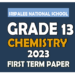 Sripalee National School Chemistry 1st Term Test paper 2023 - Grade 13