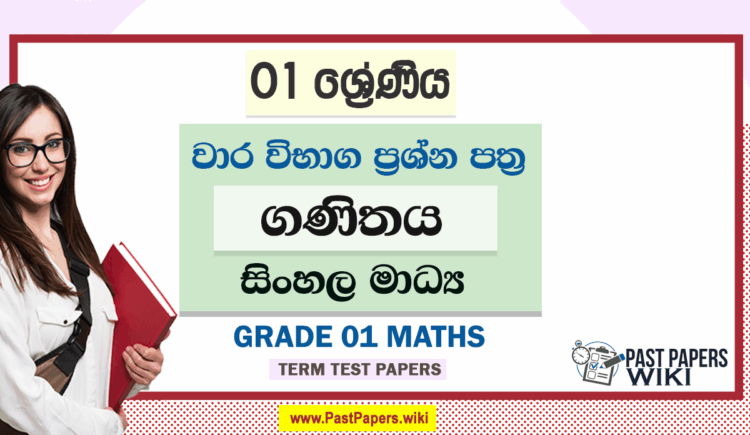 Grade 01 Maths Term Test Papers | Sinhala Medium