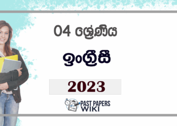 Grade 04 English Competency Achievement Test Paper 2023 | Central Province