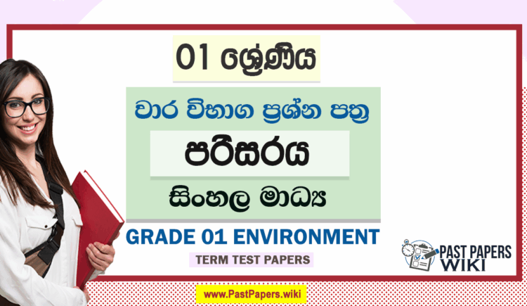 Grade 01 Environment Term Test Papers | Sinhala Medium