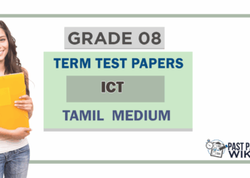 Grade 08 ICT Term Test Papers | Tamil Medium