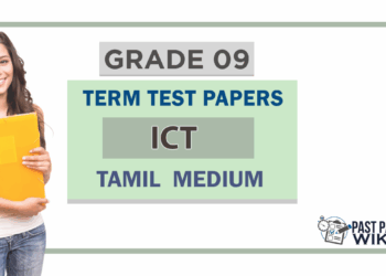 Grade 09 ICT Term Test Papers | Tamil Medium