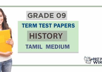 Grade 09 History Term Test Papers | Tamil Medium
