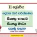 2022 Grade 11 Sinhala 2nd Term Test Paper