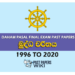 Daham Pasal Final Exam Past Papers(Buddha Charithaya) 1996 to 2020