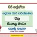 2022 Grade 08 Art 2nd Term Test Paper | Sinhala Medium