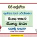 2022 Grade 08 Sinhala 3rd Term Test Paper | Sinhala Medium