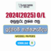 2024(2025) O/L Design And Construction Technology Model Papers with Answers