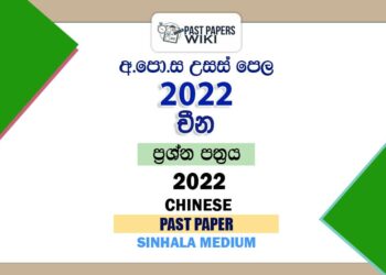 2022 AL Chinese Past Paper