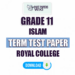Royal College Grade 11 Islam 2nd Term Test Paper 2023 | Tamil Medium