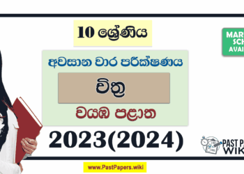 2023(2024) Grade 10 Art 3rd Term Test Paper | North Western Province