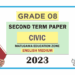 Grade 08 Civic 2nd Term Test Paper with Answers 2023 (English Medium) | Mathugama Zone