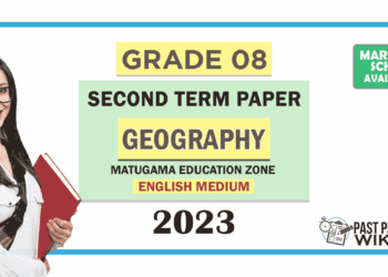 Grade 08 Geography 2nd Term Test Paper with Answers 2023 (English Medium) | Mathugama Zone